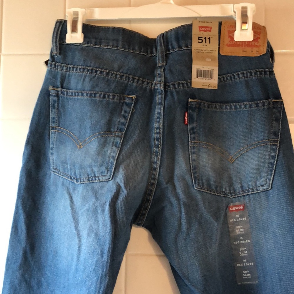 NWT Levi’s 511 Slim Size 16reg, waist 28, length 28
